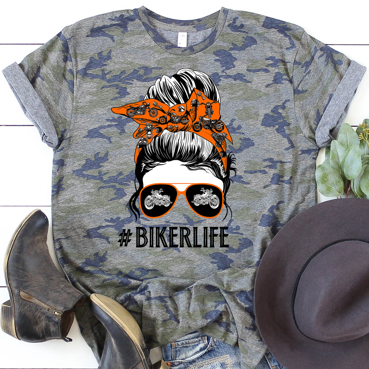 Browns Life Cleveland Browns Messy Bun Girl With Headband And Glasses for  Football Lover T-Shirt - TeeNavi