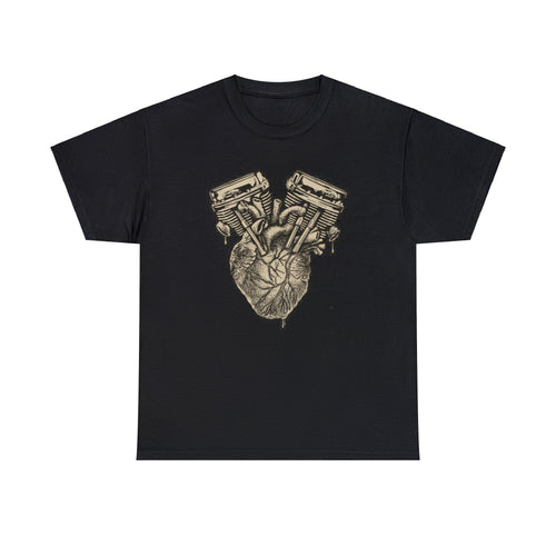 Panhead Heart Heavy Cotton Tee