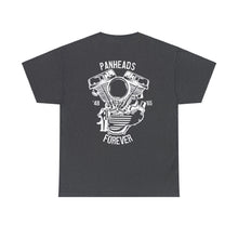 Load image into Gallery viewer, Panheads Forever Back Design Heavy Cotton Tee