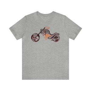 Abstract Bike Art Tee