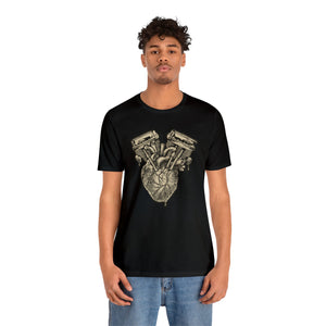 Panhead Heart Bella Canvas Tee