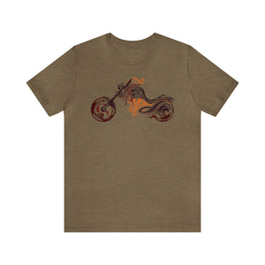 Abstract Bike Art Tee