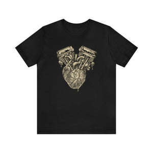 Panhead Heart Bella Canvas Tee