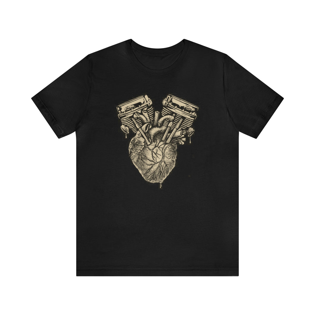 Panhead Heart Bella Canvas Tee