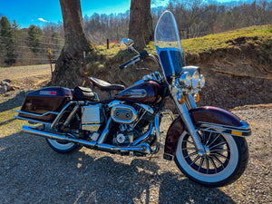 Black Cherry 1979 Shovelhead Sticker + 1 Entry