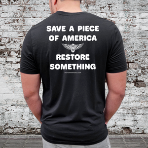 Save a Piece of America Restore Something Unisex Heavy Cotton Tee