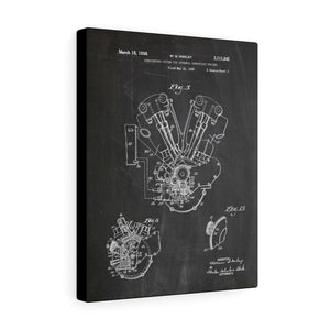 Knucklehead Patent Canvas