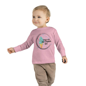 Tonsils Out Toddler Long Sleeve Tee