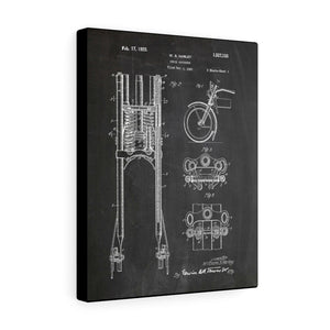 Front Fork Patent Canvas