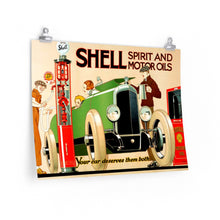 Load image into Gallery viewer, Shell Motor Oils Poster