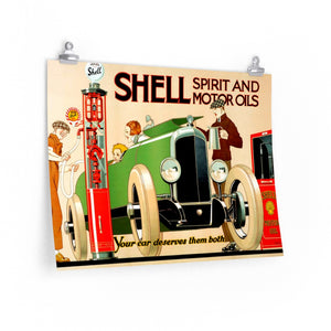 Shell Motor Oils Poster