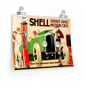 Shell Motor Oils Poster