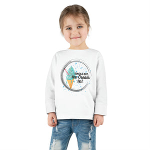 Tonsils Out Toddler Long Sleeve Tee