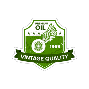 1969 Premium Oil Sticker