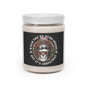 Dead Inside But It's Christmas Candle, 7.5 oz