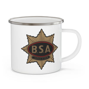 BSA Gold Star Enamel Camping Mug