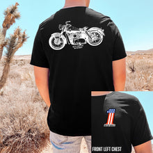 Load image into Gallery viewer, &#39;57 XL Sportster Back Design Tee