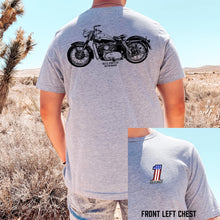 Load image into Gallery viewer, &#39;57 XL Sportster Back Design Tee