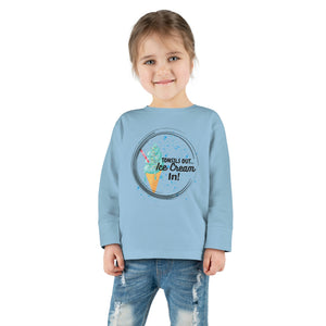 Tonsils Out Toddler Long Sleeve Tee