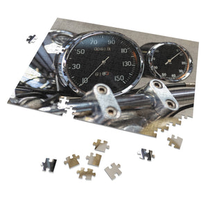 Black Shadow Speedometer 252 Piece Puzzle