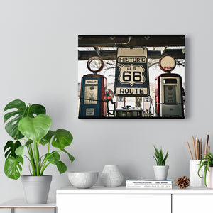 Route 66 Fuel Canvas