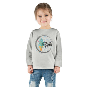 Tonsils Out Toddler Long Sleeve Tee