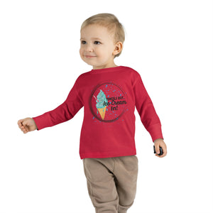 Tonsils Out Toddler Long Sleeve Tee