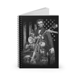 Biker Abe Spiral Mechanics Notebook