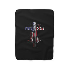 Load image into Gallery viewer, Freedom Sherpa Fleece Blanket