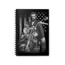 Load image into Gallery viewer, Biker Abe Spiral Mechanics Notebook