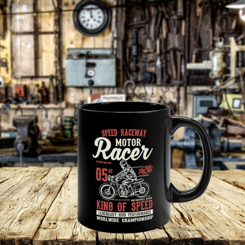 Motor Racer Mug 11oz