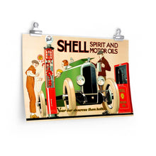 Load image into Gallery viewer, Shell Motor Oils Poster