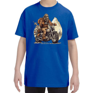 Big Foot Biker Youth Tee