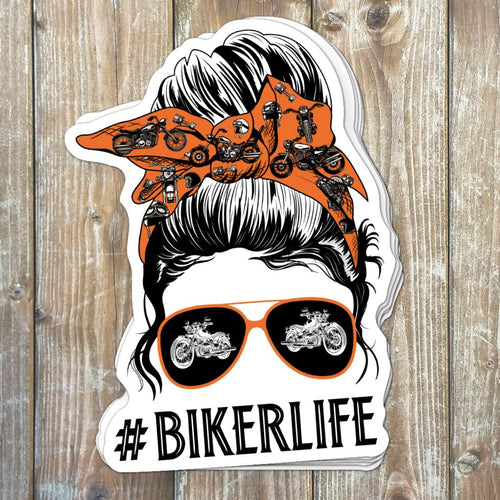 Biker Life Sticker