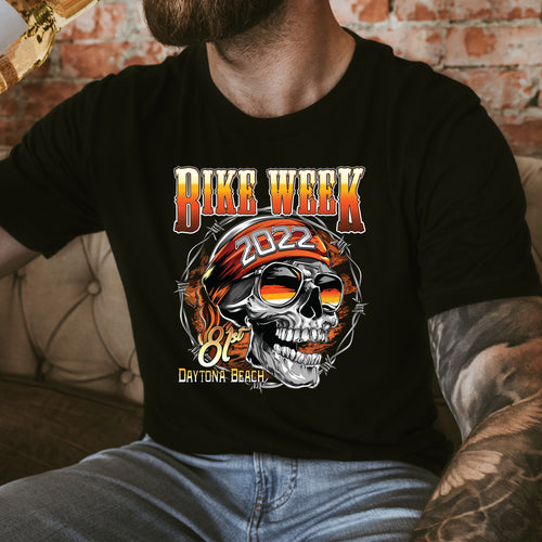 Bike Week Skull Tee