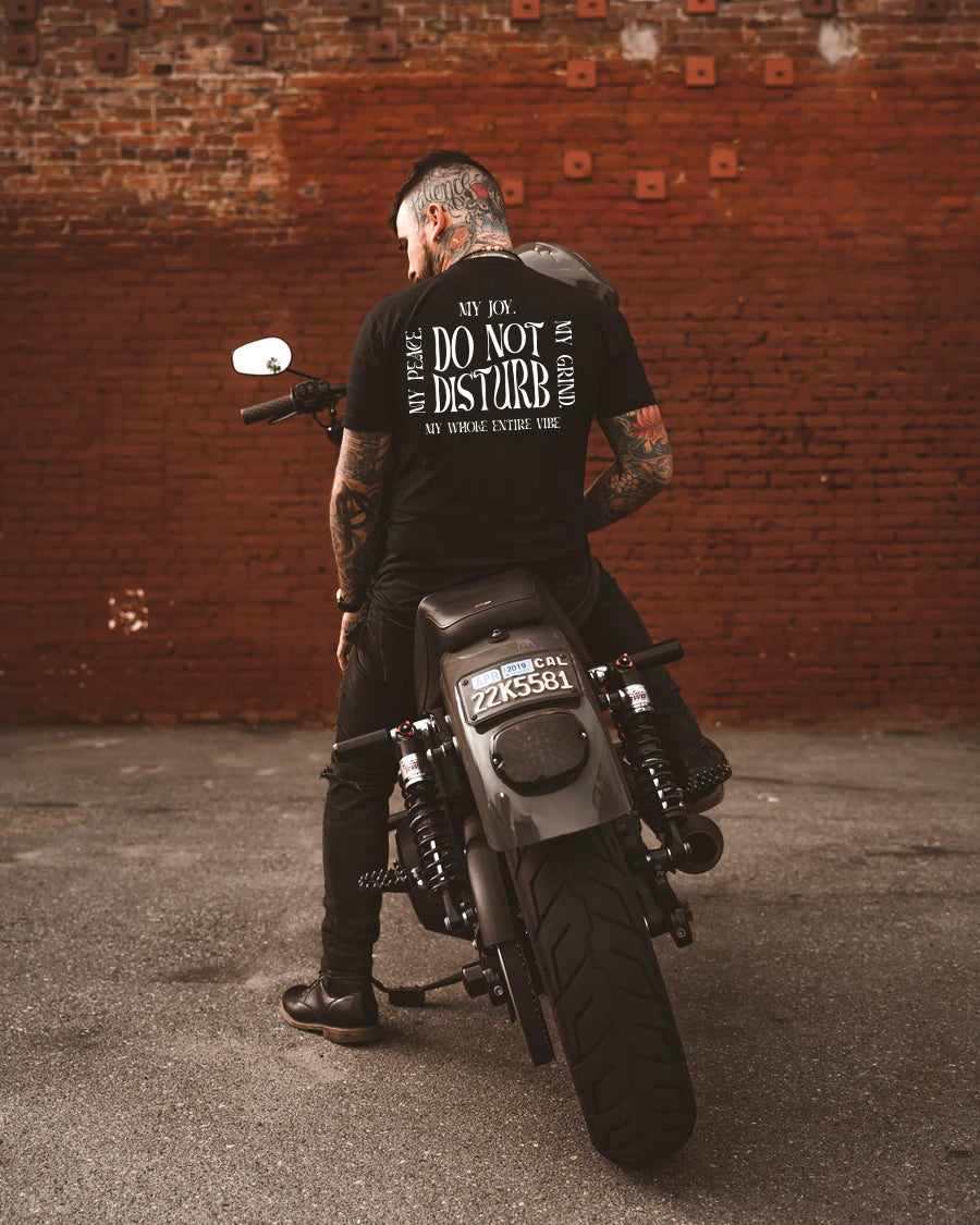 Do Not Disturb Back Design Tee