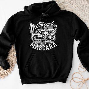 Motorcycles and Mascara Hoodie