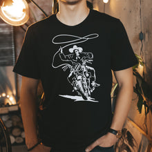Load image into Gallery viewer, Motorcycle Cowboy Tee