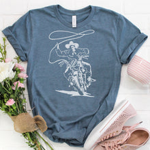 Load image into Gallery viewer, Motorcycle Cowboy Tee