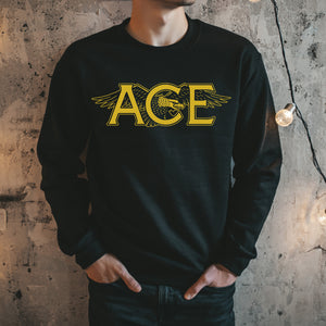 Ace Motorcycle Crew Neck Sweater