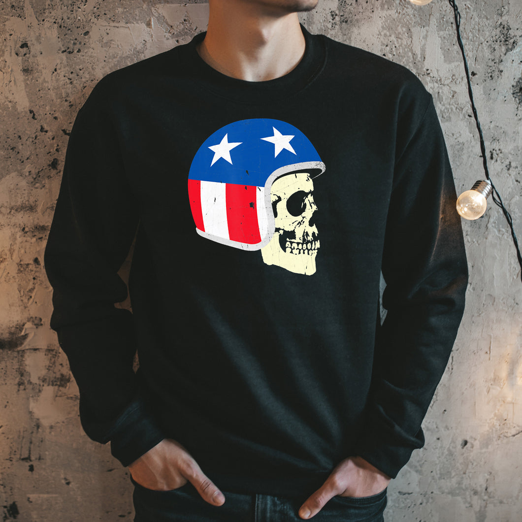 American Helmet Crew Neck Sweater