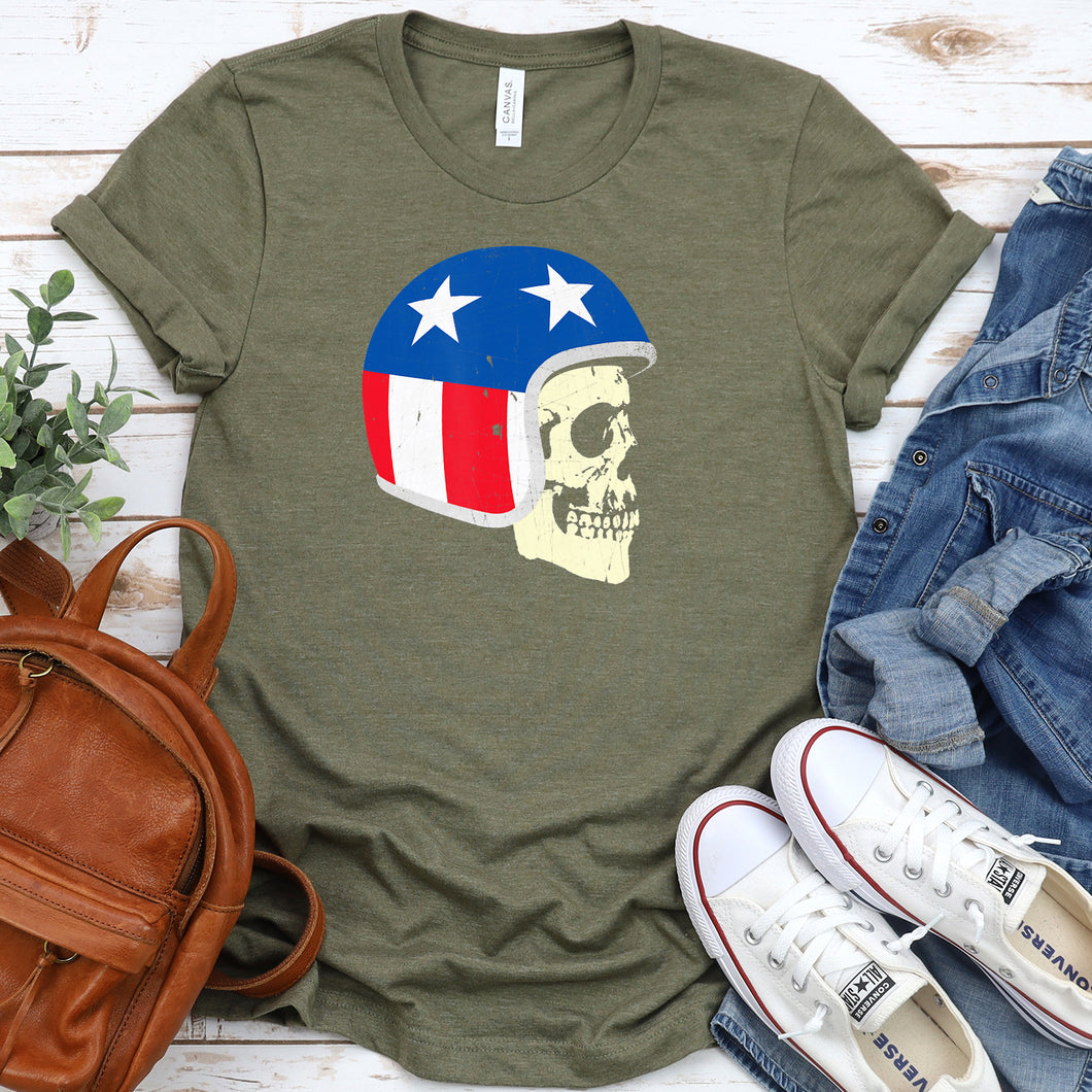 American Helmet Tee