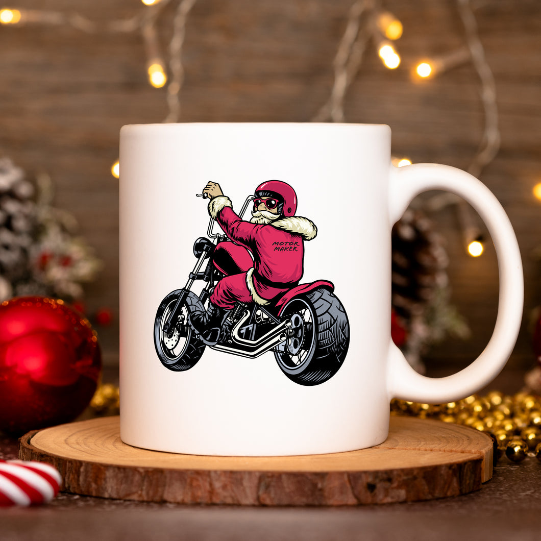 Ape Hanger Santa Mug 11oz