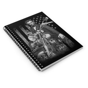 Biker Abe Spiral Mechanics Notebook