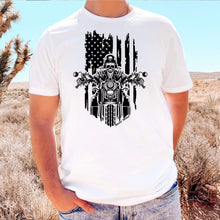 Load image into Gallery viewer, Biker Skull Tee