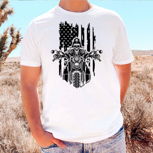 Biker Skull Tee