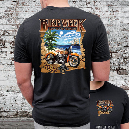 2022 Bike Week Pirate Tee