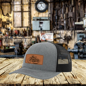 Board Tracker Leather Patch Hat