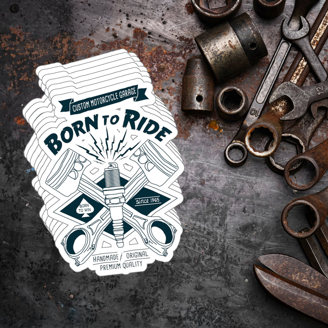 Born to Ride Sticker