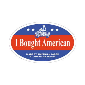 Bought American Sticker